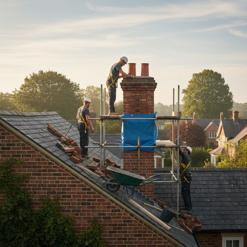Chimney Service detail